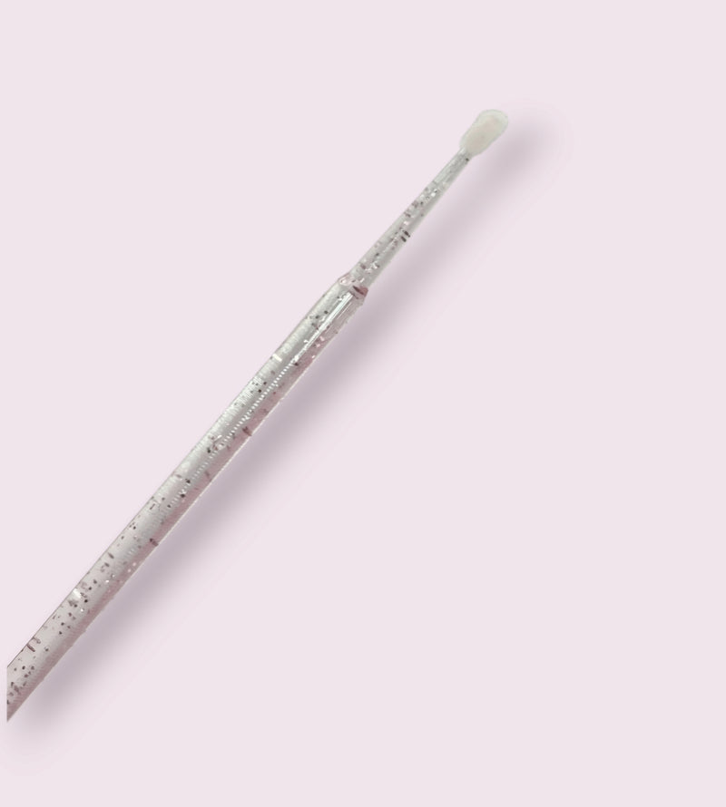 Pink Glitter Micro Brushes
